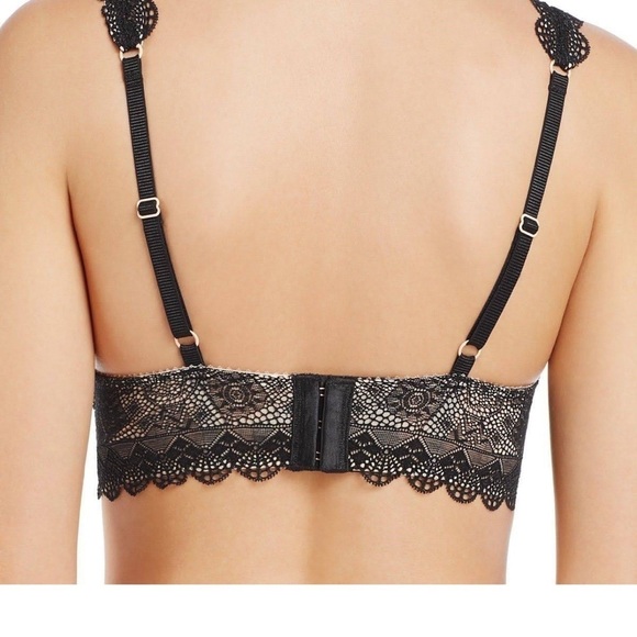NWT Heidi Klum Intimates Geometric Lace Soft Cup Bralette Size Small - Picture 2 of 7